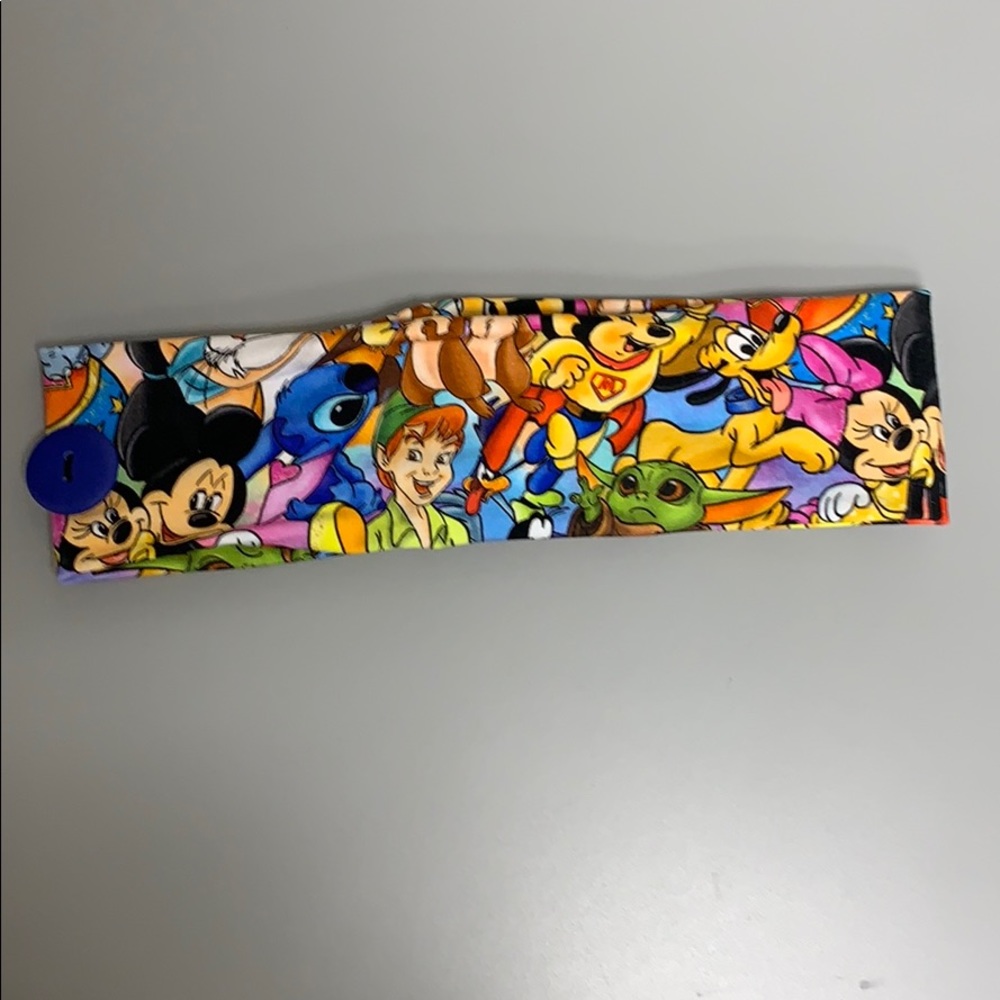 Cartoon Disney Headband with buttons